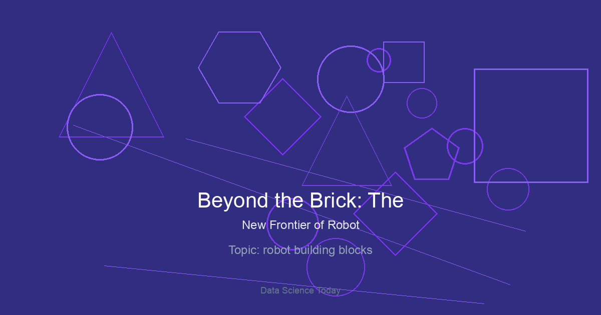 Beyond the Brick: The New Frontier of Robot Building Blocks and AI Integration