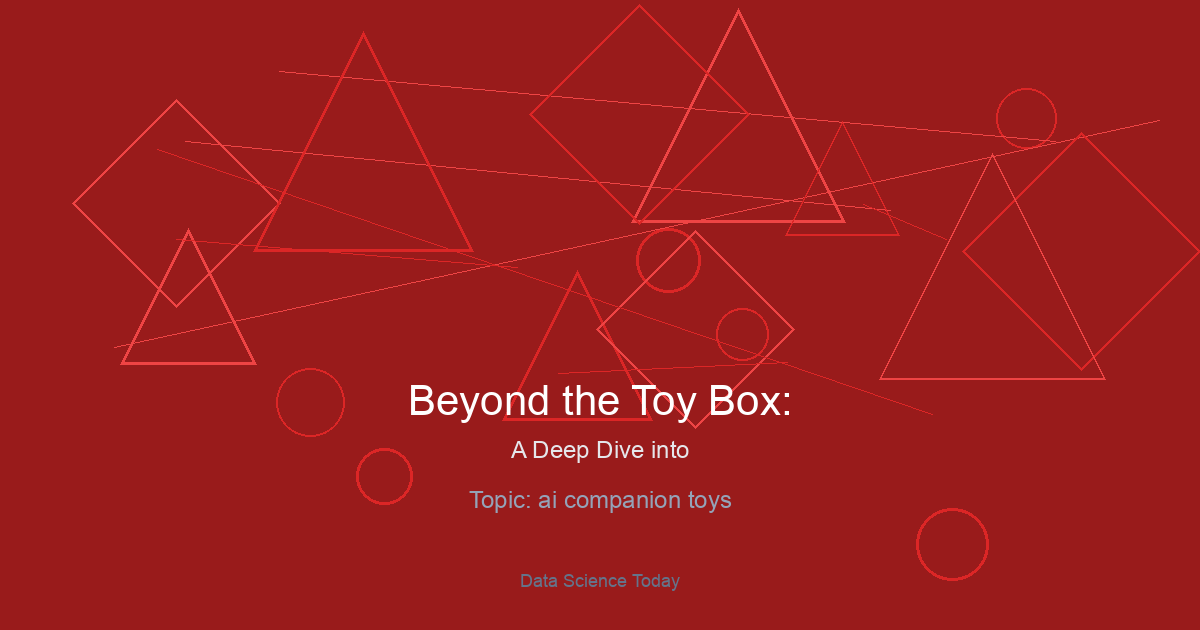 Beyond the Toy Box: A Deep Dive into the World of AI Companion Toy News