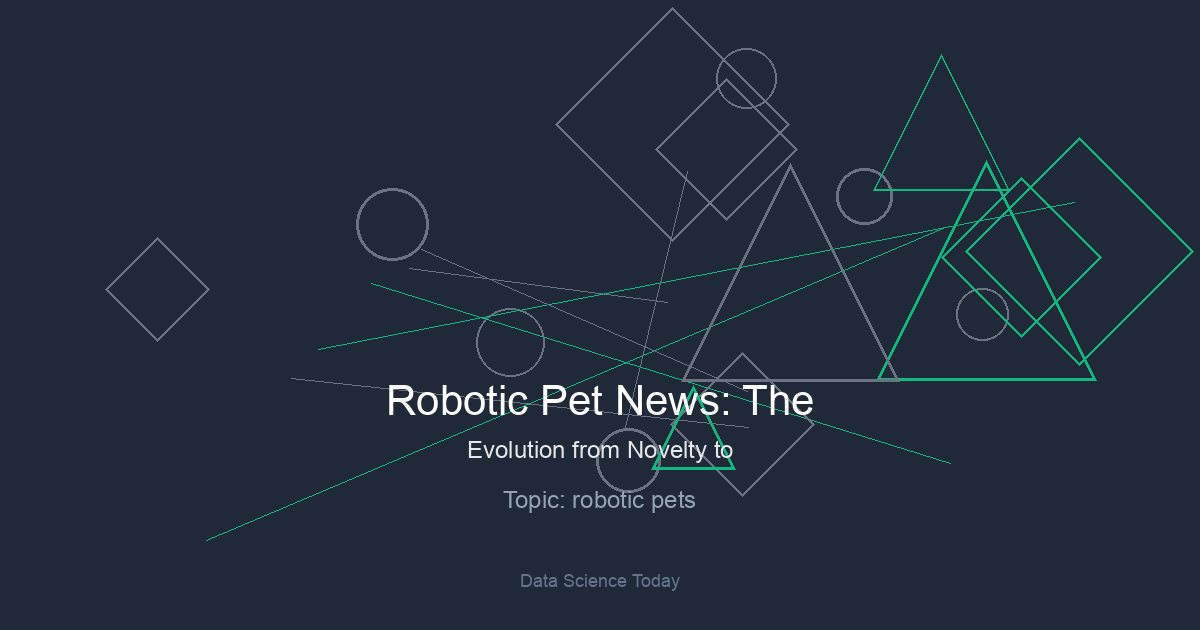 Robotic Pet News: The Evolution from Novelty to Necessity in AI Companionship