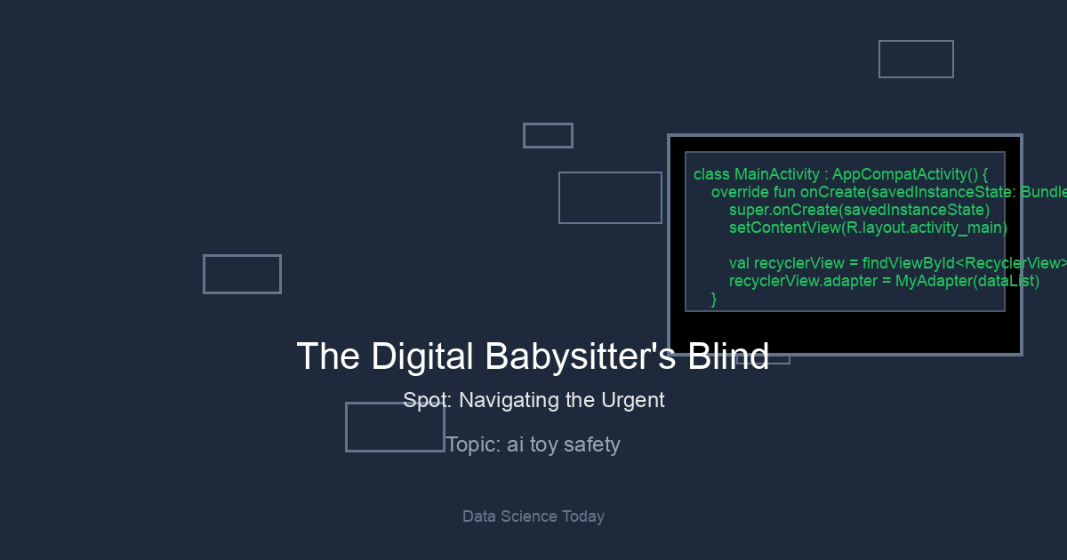 The Digital Babysitter’s Blind Spot: Navigating the Urgent Reality of AI Toy Safety