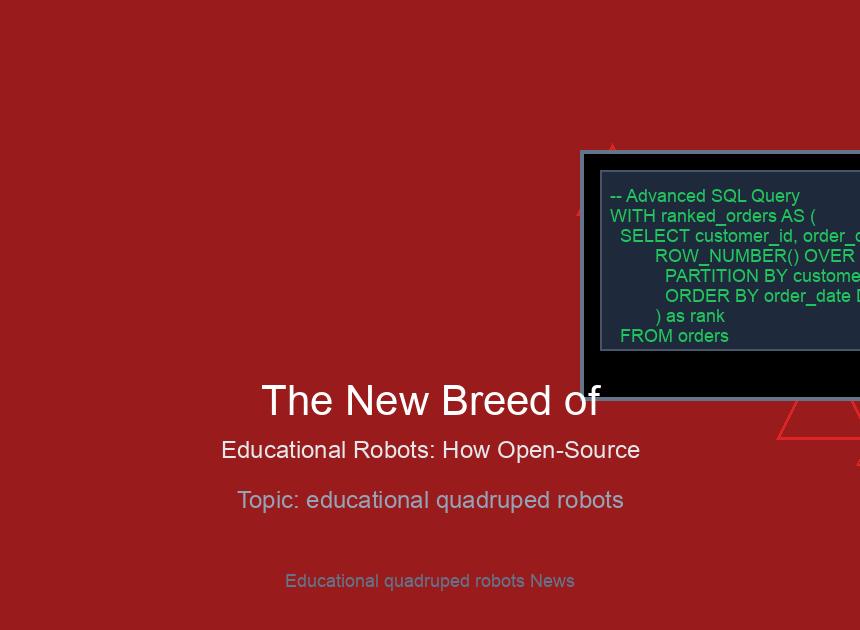 The New Breed of Educational Robots: How Open-Source Quadruped Kits Are Revolutionizing STEM Learning