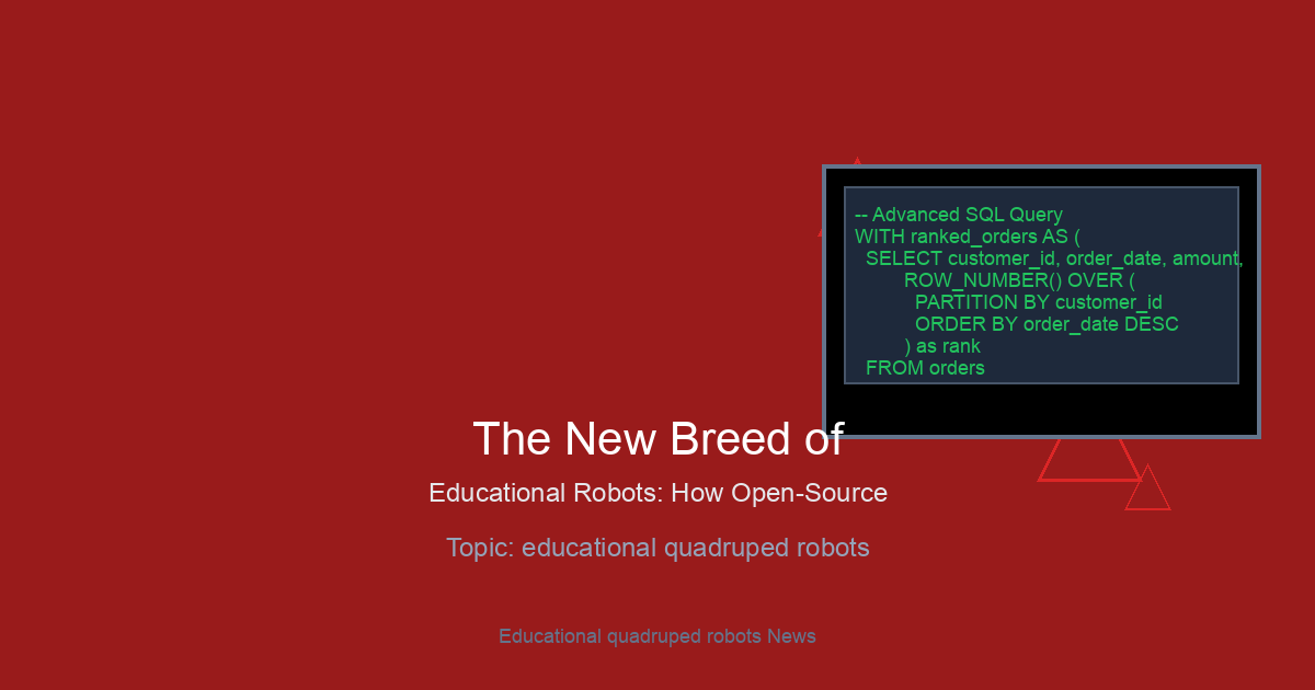 The New Breed of Educational Robots: How Open-Source Quadruped Kits Are Revolutionizing STEM Learning