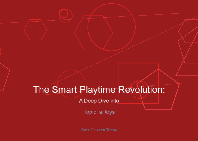 The Smart Playtime Revolution: A Deep Dive into AI Toy Innovation News and Future Trends
