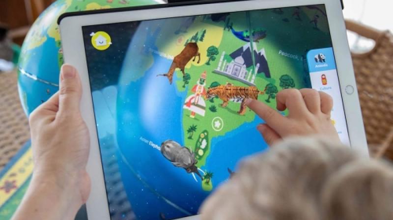 kid using tablet for augmented reality with toys - Augmented Reality (AR) Toys: The number is rising, quickly ...