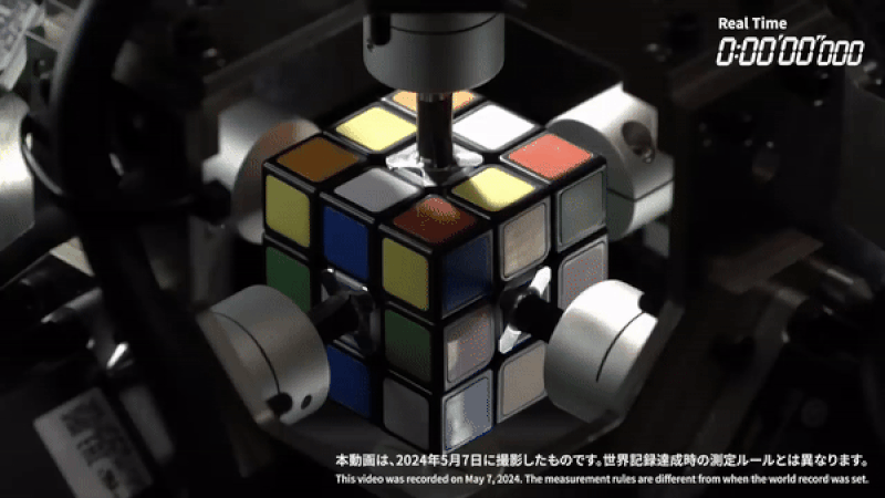 AI puzzle cube solving robot - This AI-powered robot has worked out how to solve a Rubik's Cube ...