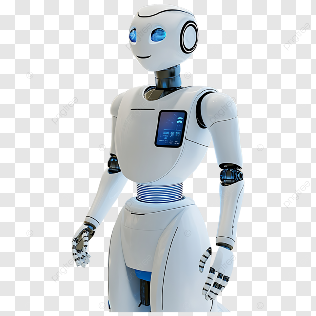 futuristic humanoid companion robot - White Humanoid Robot Friendly Ai Futuristic Assistant Personal ...