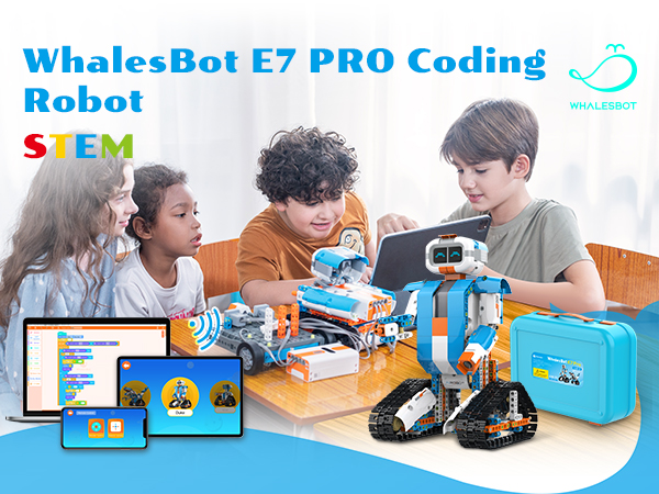 App-integrated coding doll - Amazon.com: WhalesBot E7 Pro Coding & Remote Control Robot Kit for ...