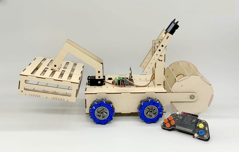 AI robot toy on collector's shelf - Ping Pong Ball Collector: AI Robotic Ball Picker with HuskyLens ...