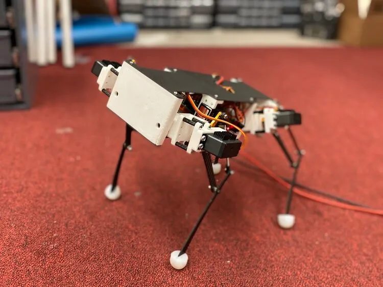 student building quadruped robot - Building a quadruped robot using a Raspberry Pi 4 (and approx $900 ...