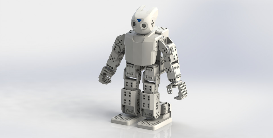 Small humanoid robot - CFC] Make a Creature with the Darwin Mini humanoid robot using a ...