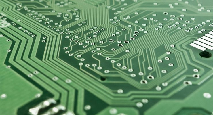 circuit board close up - Everything You Need to Know About Trace Width - Fusion Blog